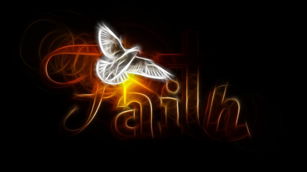 faith, dove, holy spirit